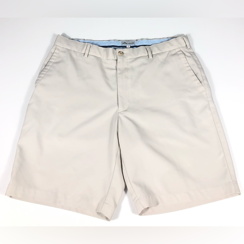 Peter Millar Men’s Salem Performance Short Size 36/9” Inseam Color Stone